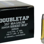 DOUBLETAP 357 MAG 200GR WFNGCH – HARDCAST SOLID 20RD 50BX/CS