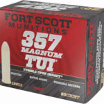 FORT SCOTT 357 MAG 125GR TUI – SOLID COPPER 20RD 25BX/CS
