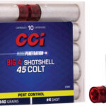 CCI SHOTSHELL 45 LC 150GR – #4 SHOT 10RD 20BX/CS