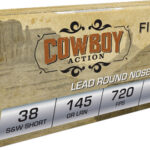 FIOCCHI 38 S&W SHORT 145GR – LEAD-RN 50RD 20BX/CS
