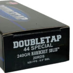 DOUBLETAP 44 SPL 240GR SWC – HARDCAST SOLID 20RD 25BX/CS