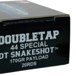 DOUBLETAP 44 SPL SNAKE SHOT – 20RD 50BX/CS
