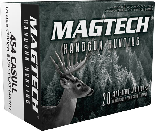 MAGTECH 454 CASULL 260GR – SJSP-FP 20RD 50BX/CS