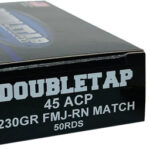DOUBLETAP 45ACP 230GR FMJ-RN – MATCH 50RD 20BX/CS