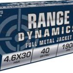 FIOCCHI 4.6X30 40GR FMJ – 50RD 20BX/CS