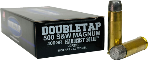 DOUBLETAP 500 S&W 400GR WFNGC – 20RD 25BX/CS