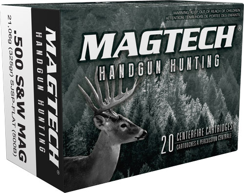 MAGTECH 500 SW MAG 325GR – SJSP-FP 20RD 25BX/CS