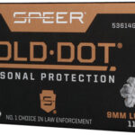 SPEER GOLD DOT 9MM LUGER – 115GR GDHP 50RD 10BX/CS
