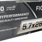 FIOCCHI 5.7X28 40GR JHP – 50RD 10BX/CS