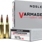NOSLER VARMAGEDDON 243 WIN – 70GR FBT 20RD 10BX/CS