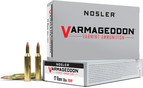 NOSLER VARMAGEDDON 17 REM – 20GR HPFB 20RD 20BX/CS