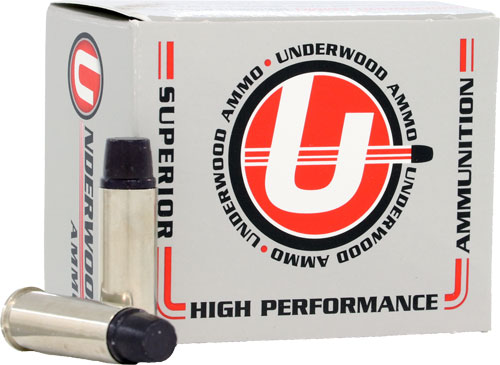 UNDERWOOD 44 SW SPECIAL 255GR – LEAD WADCUTTER 20RD 10BX/CS