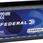 FEDERAL 22WMR 40GR FMJ 1880FPS – 50RD 60BX/CS