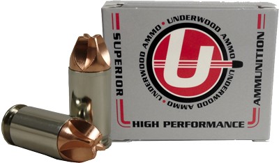 UNDERWOOD 45 ACP+P 135GR – XTREME DEFENDER 20RD 10BX/CS