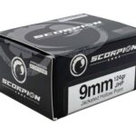 SCORPION 9MM LUGER – 124GR JHP 20RD 10BX/CS