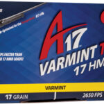 CCI A17 VARMINT TIP 17HMR 17GR – 2650FPS 200RD 10BX/CS