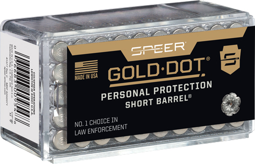 SPEER GOLD DOT 22WMR 40GR GDHP – SHORT BARREL 50RD 40BX/CS