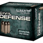 LIBERTY CIVIL DEFENSE 45 LC – 78GR HP 20RD 10BX/CS
