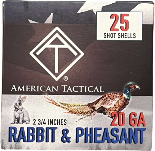 ATI GAME LOAD 20GA 2.75″ 1OZ – #4 250RD CASE LOT