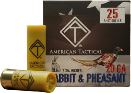 ATI GAME LOAD 20GA 2.75″ 1OZ – #5 250RD CASE LOT