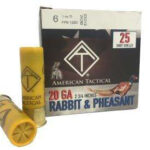ATI GAME LOAD 20GA 2.75″ 1OZ – #6 250RD CASE LOT