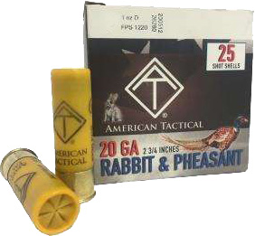 ATI GAME LOAD 20GA 2.75″ 1OZ – #7.5 250RD CASE LOT
