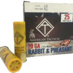 ATI GAME LOAD 20GA 2.75″ 1OZ – #8 250RD CASE LOT