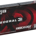 FEDERAL AE 223 REM 55GR FMJ-BT – 20RD 25BX/CS
