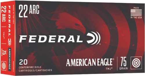 FEDERAL AE 22ARC 75GR FMJ-BT – 20RD 10BX/CS