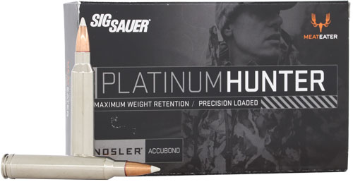 SIG AMMO 300WM 180GR PLANTINUM – HUNTER ACCUBOND 20RD 10BX/CS