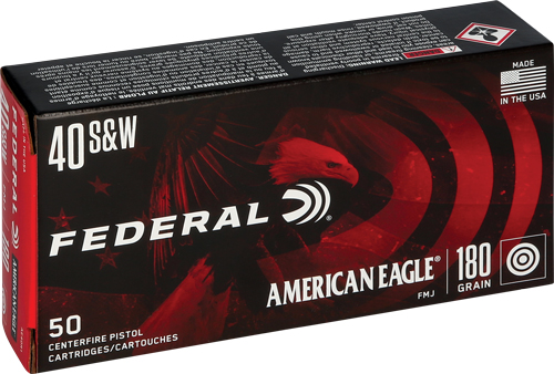 FEDERAL AE 40 SW 180GR FMJ-TC – 50RD 20BX/CS