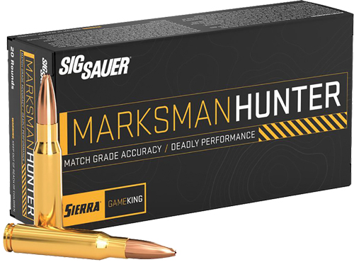 SIG AMMO 6.5CM 130GR MARKSMAN – HUNTER GAMEKING 20RD 10BX/CS