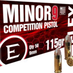 ELEY MINOR 9 COMPETITION 9MM – 115GR FMJ 50RD 20BX/CS