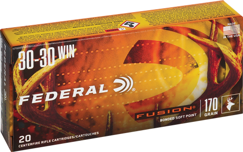 FEDERAL FUSION 30-30 WIN 170GR – FUSION 20RD 10BX/CS
