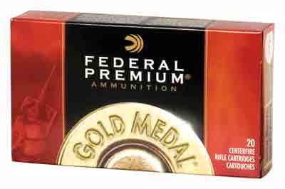 FEDERAL GOLD MEDAL 338 LAPUA – MAG 300GR MATCH 20RD 10BX/CS