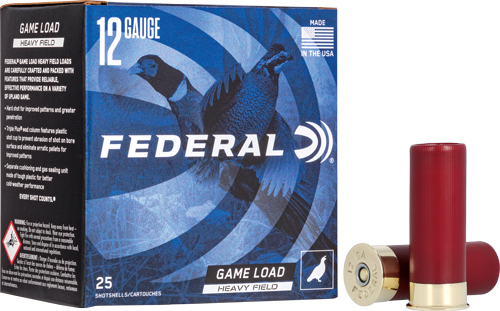 FEDERAL GAME SHOK 12GA 2.75″ – 1-1/4OZ #5 25RD 10BX/CS