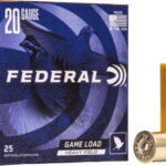 FEDERAL GAME LOAD 20GA 2.75″ – 1OZ #7.5 250RD CASE LOT