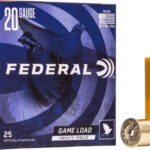 FEDERAL GAME LOAD 20GA 2.75″ – 1OZ #8 250RD CASE LOT