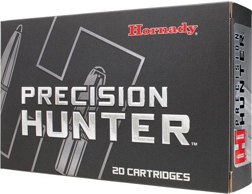 HORNADY PRECISION HUNTER 7MM – REM MAG 162GR ELDX 20RD 10BX/C