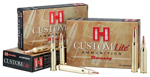 HORNADY CUSTOM LITE 308 WIN – 125GR SST 20RD 10BX/CS