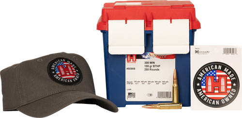 HORNADY MATCH 308 WIN 155GR – BTHP 250RD 2BX/CS
