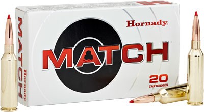 HORNADY MATCH 6.5 PRC – 147GR ELD MATCH 20RD 10BX/CS