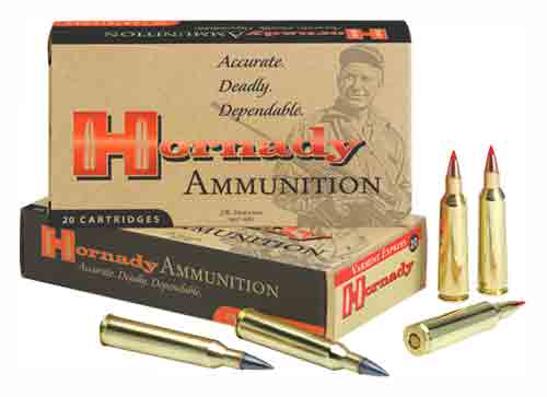 HORNADY VARMINT 220 SWIFT 55GR – V-MAX 20RD 10BX/CS
