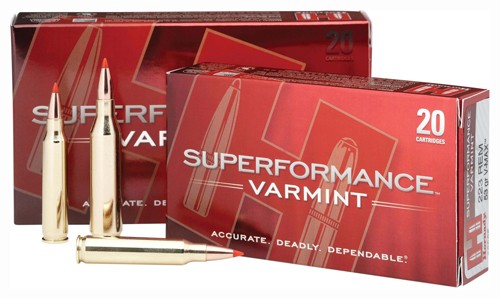 HORNADY SPF VARMINT 243 WIN – 58GR V-MAX 20RD 10BX/CS