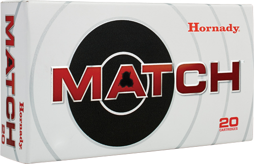 HORNADY MATCH 260 REM 130GR – ELD 20RD 10BX/CS