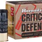 HORNADY CRITICAL DEFENSE 12GA – 2.75″ 00 BUCK 10RD 10BX/CS