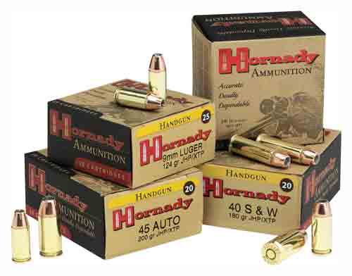 HORNADY 9MM LUGER 124GR XTP – 25RD 10BX/CS