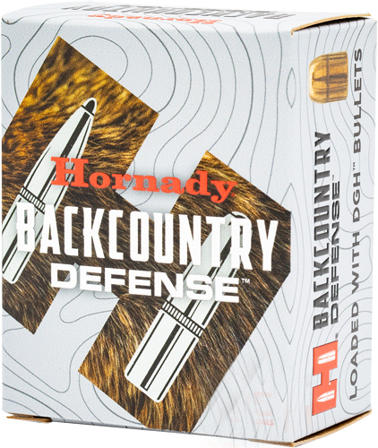 HORNADY BACKCOUNTRY 9MM+P – 138GR DGH 25RD 10BX/CS