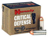 HORNADY CRITICAL DEFENSE 44 SW – SPECIAL 165GR FTX 20RD 10BX/CS