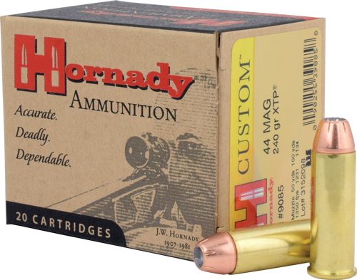 HORNADY 44 REM MAG 240GR XTP – 20RD 10BX/CS